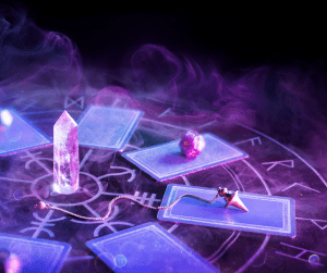 Create a Full Moon Ritual with Crystals, Candles, and Tea